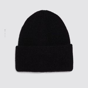 Zara black beanie